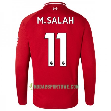 Koszulka Liverpool M.Salah 11 Domowe Stroje Piłkarskie 2018/19 Długi Rękaw